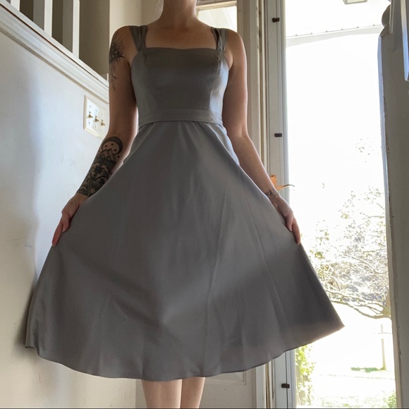 David’s Bridal size 4 tea length dress - Picture 5 of 11